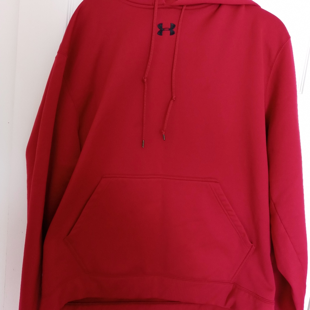 Under Armour XL Men's hoodie red/black